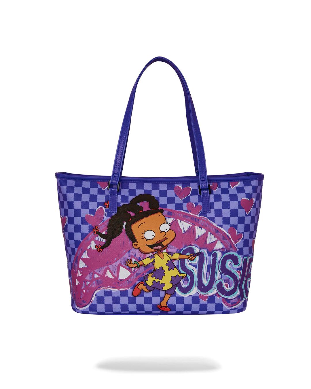 Sprayground Recommended | RUGRATS SUSIE CRAYON SHARK MESSENGER TOTE
