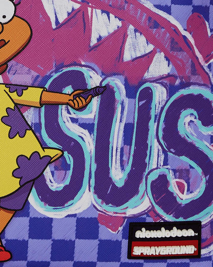 Sprayground Recommended | RUGRATS SUSIE CRAYON SHARK MESSENGER TOTE