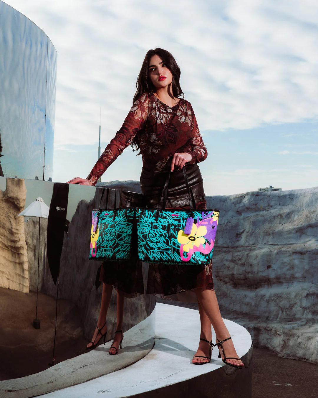 Sprayground Signature | GARDEN GLAMOUR TOTE