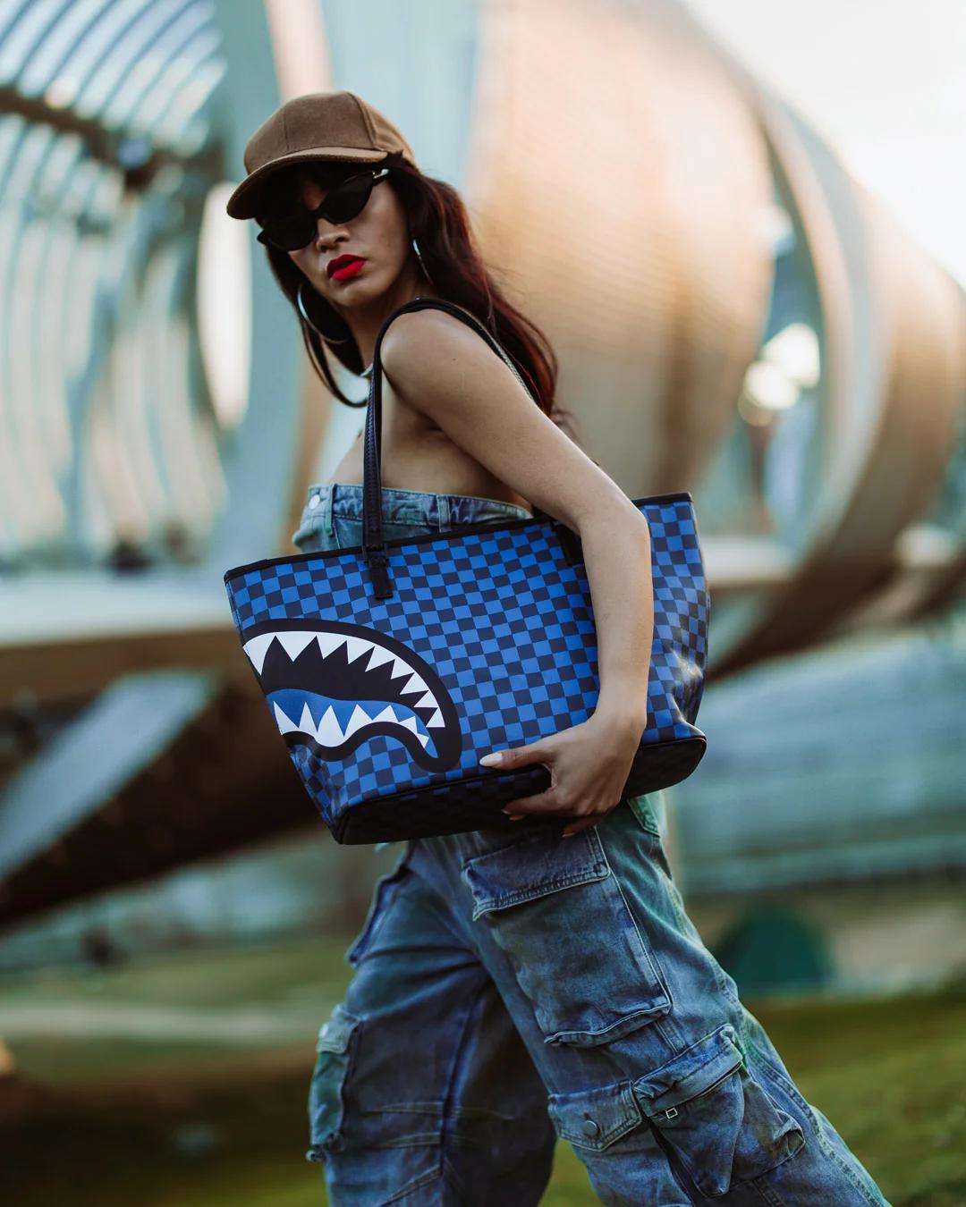 Sprayground Recommended | MIDNIGHT MAGIC SHARKS IN PARIS TOTE