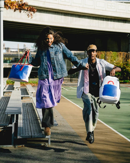 Sprayground New | KEITH HARING THE BIG BLUE PURSE ART TOTE