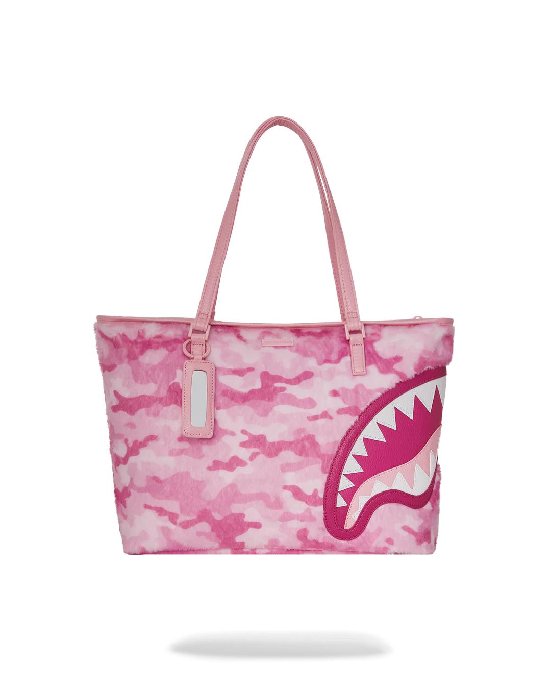 Sprayground Popular | FURRROCIOUS IN PINK TOTE