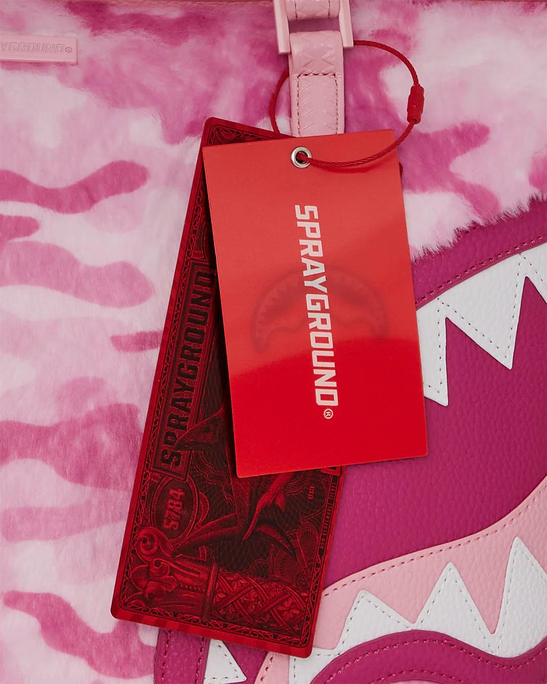 Sprayground Popular | FURRROCIOUS IN PINK TOTE