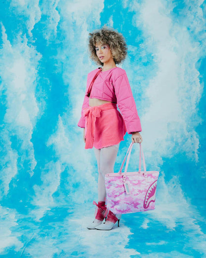 Sprayground Popular | FURRROCIOUS IN PINK TOTE