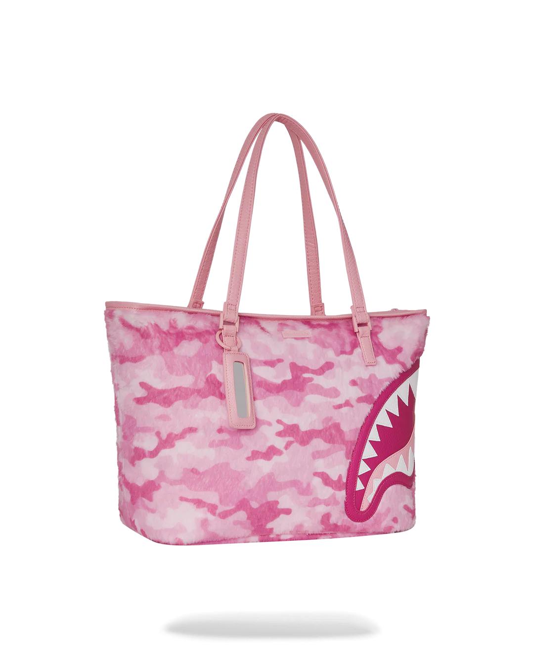 Sprayground Popular | FURRROCIOUS IN PINK TOTE