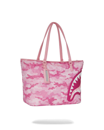 Sprayground Popular | FURRROCIOUS IN PINK TOTE