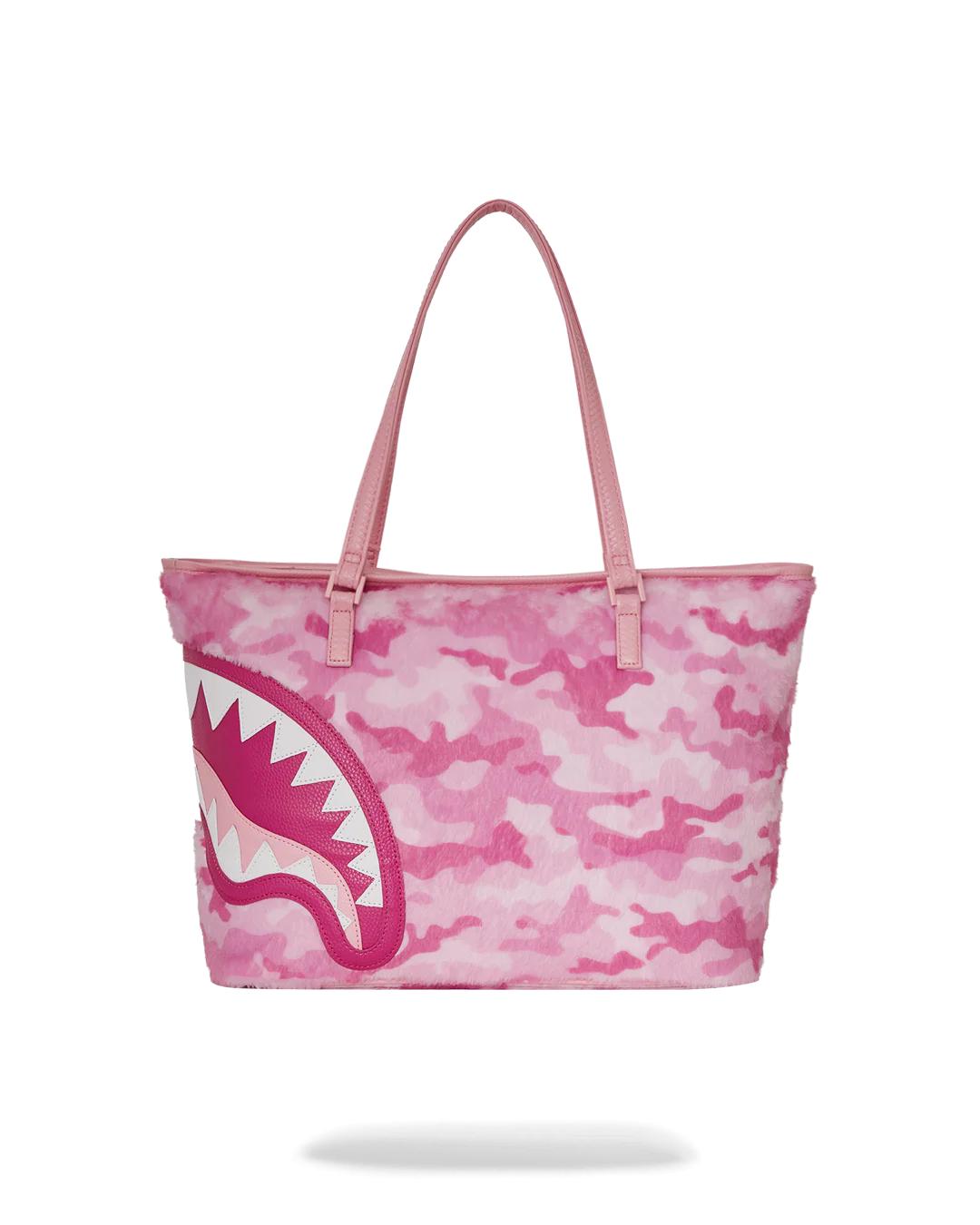 Sprayground Popular | FURRROCIOUS IN PINK TOTE