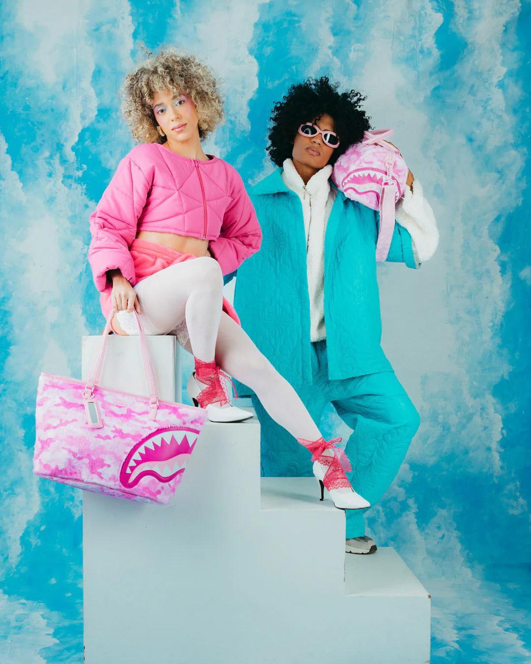 Sprayground Popular | FURRROCIOUS IN PINK TOTE