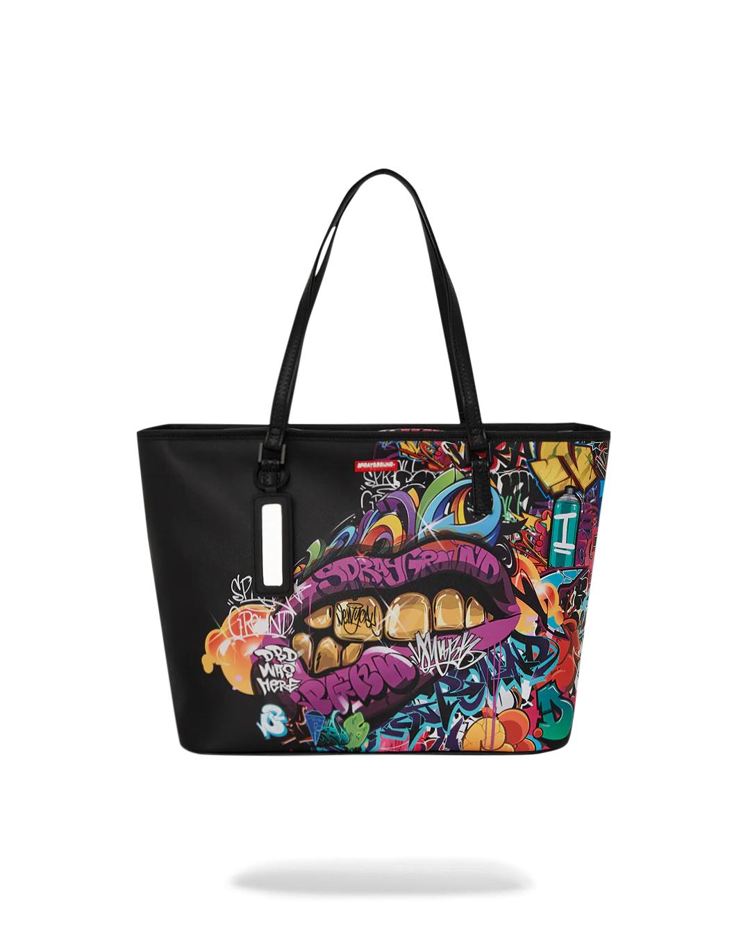Sprayground Signature | HALF GRAF LIPS TOTE