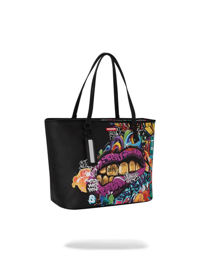 Sprayground Signature | HALF GRAF LIPS TOTE