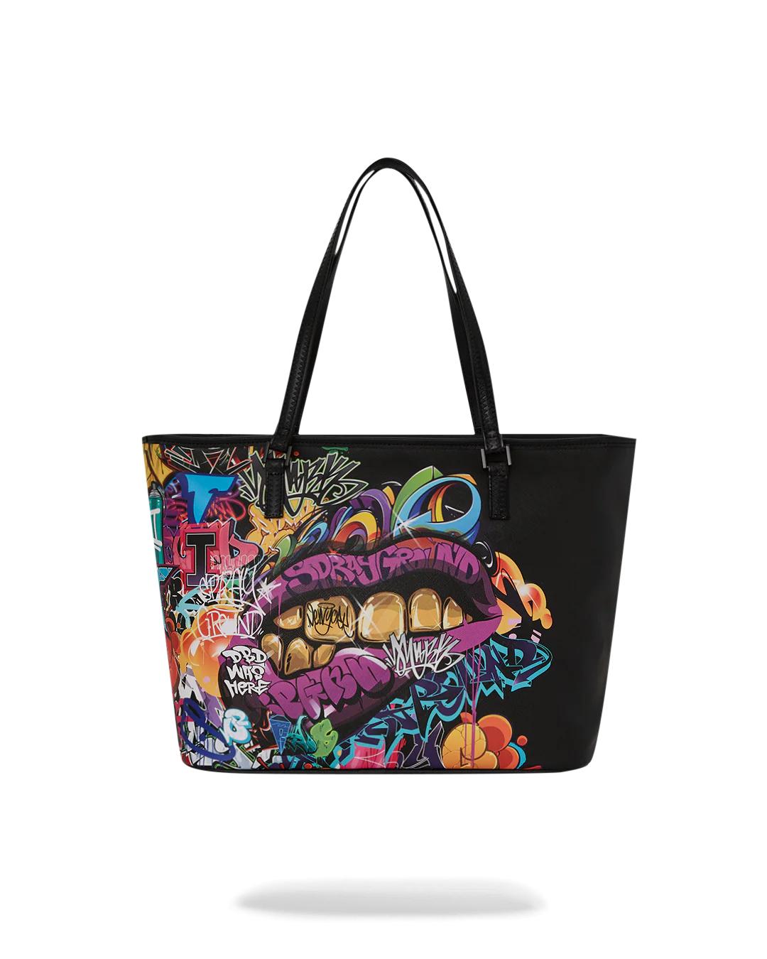 Sprayground Signature | HALF GRAF LIPS TOTE