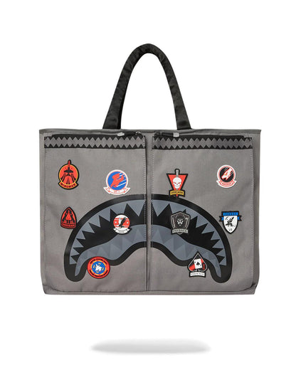 Sprayground Best Seller | TOP GUN FLIGHT CREW OFFICIAL COLLAB PILOT TOTE