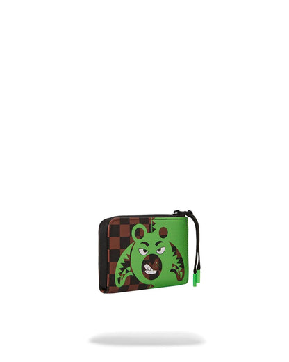 Sprayground Essential | GREEN MONEY BEAR WALLET