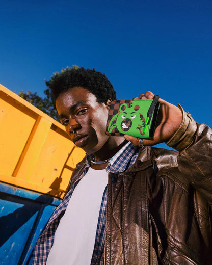 Sprayground Essential | GREEN MONEY BEAR WALLET