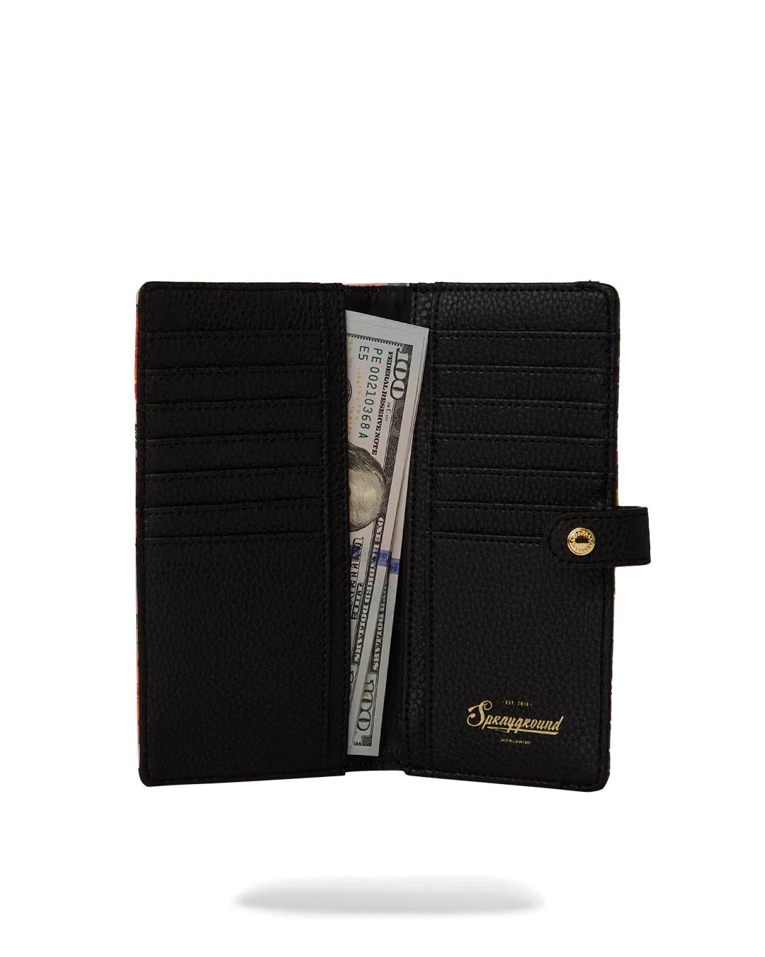 Sprayground Recommended | HUMMINGBIRD SHARK PRECISION LONG SINGLE-FOLD WALLET