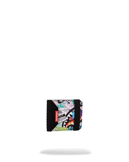 Sprayground Signature | CREATE ANOTHER DAY ELASTIC BI-FOLD WALLET