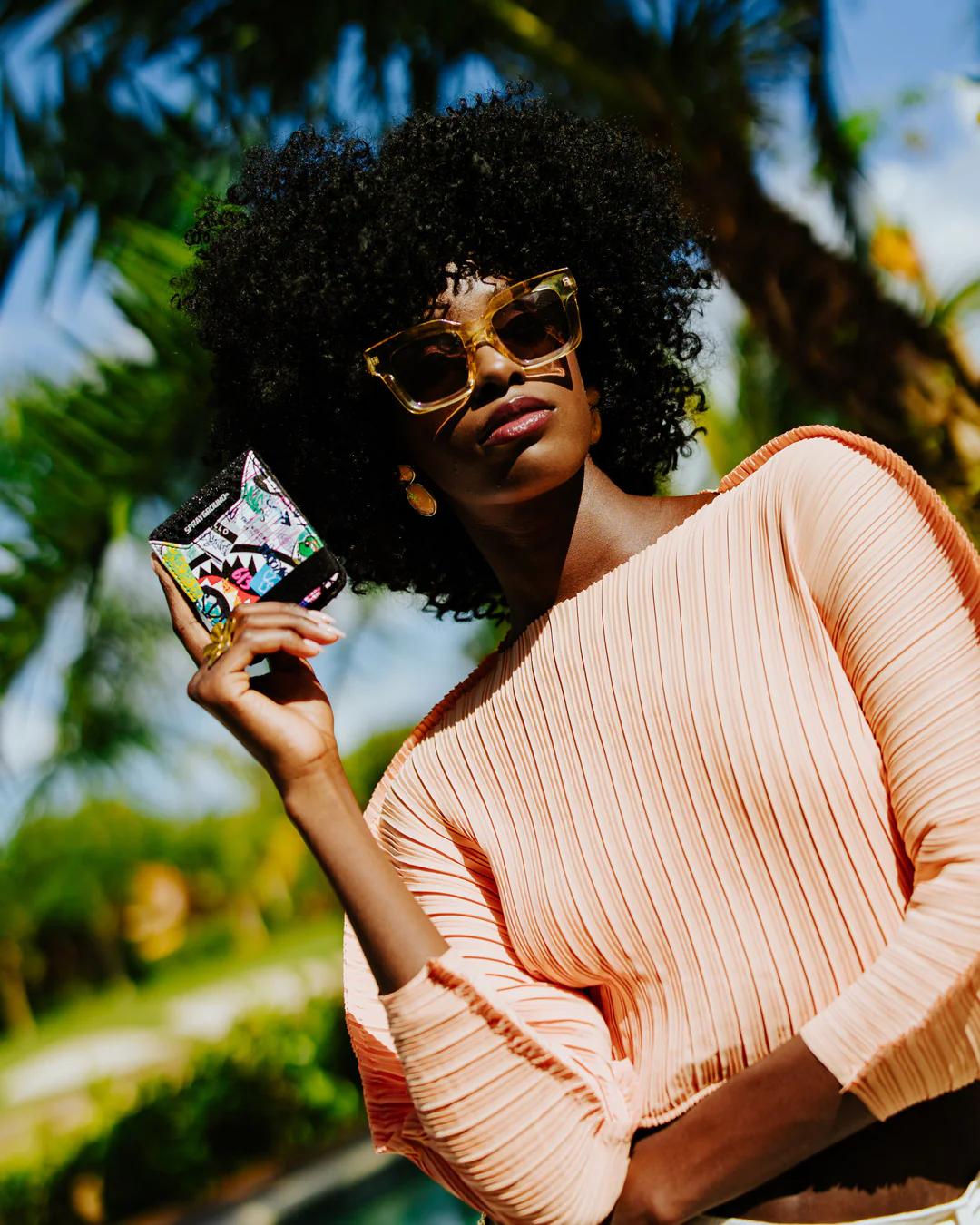 Sprayground Signature | CREATE ANOTHER DAY ELASTIC BI-FOLD WALLET