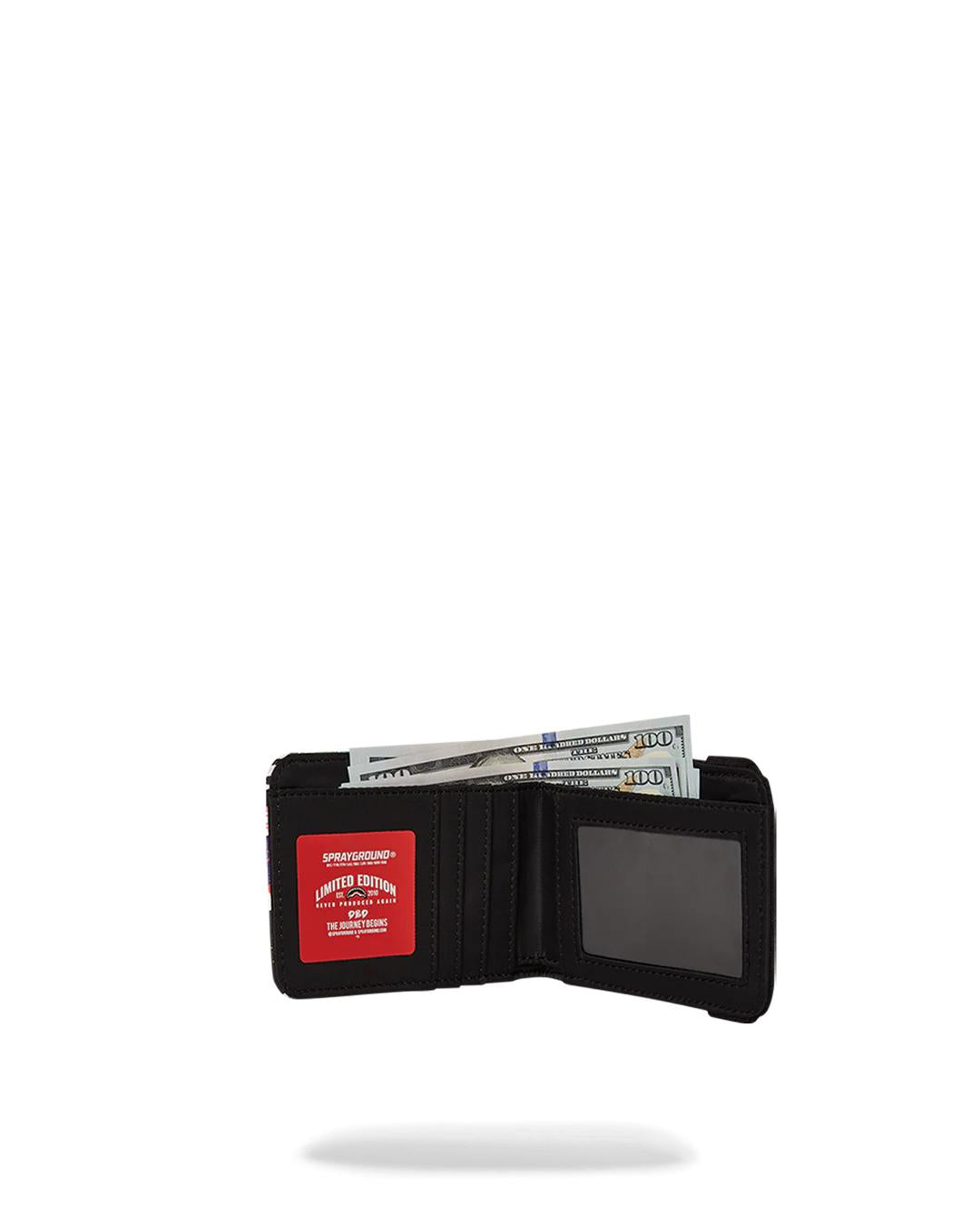 Sprayground Signature | CREATE ANOTHER DAY ELASTIC BI-FOLD WALLET
