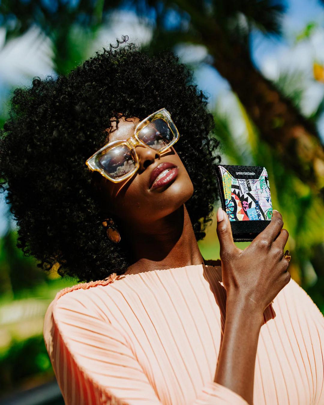 Sprayground Signature | CREATE ANOTHER DAY ELASTIC BI-FOLD WALLET