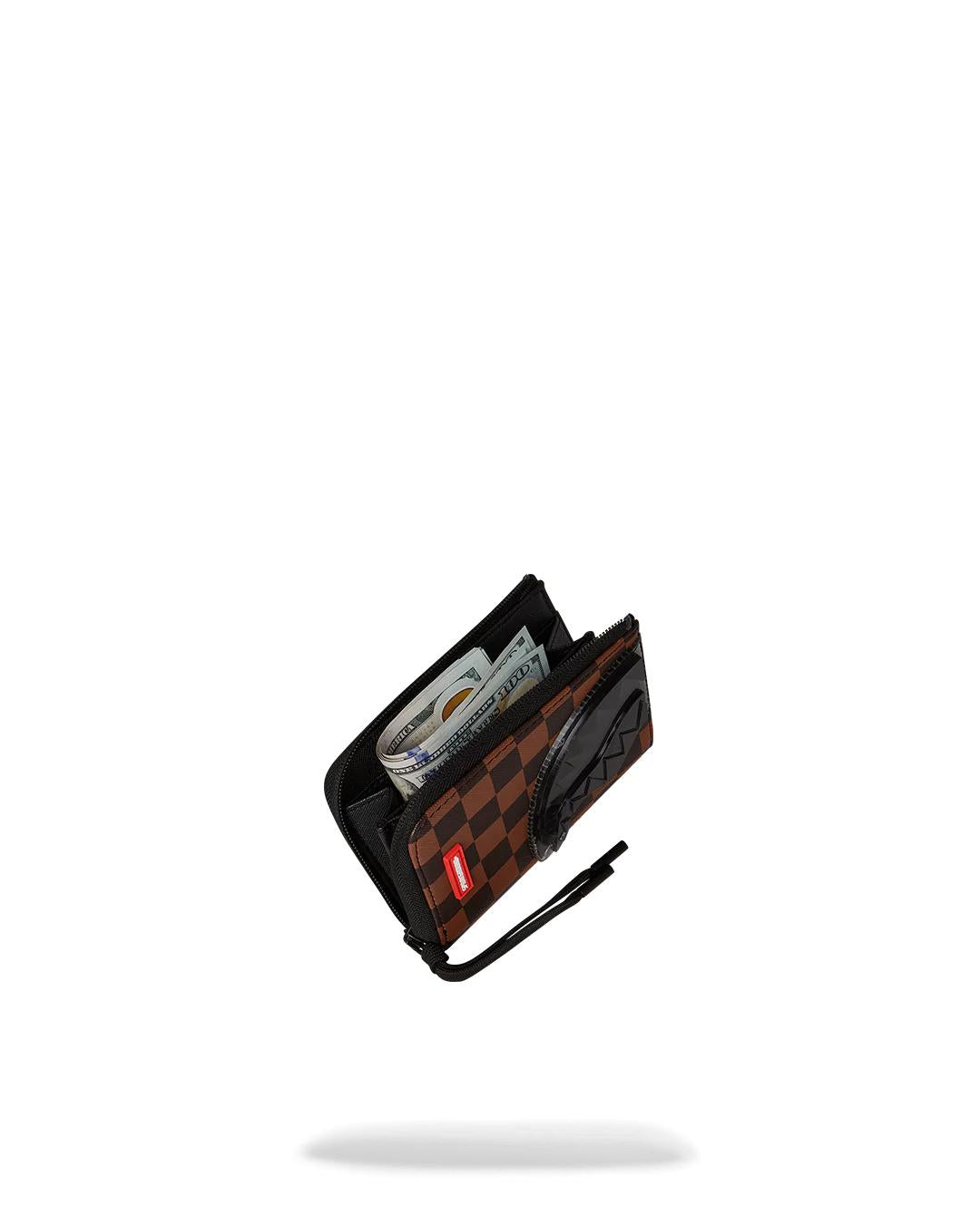 Sprayground Recommended | SHARKS IN PARIS CLEAR FOR TAKEOFF ZIP-OUT WALLET