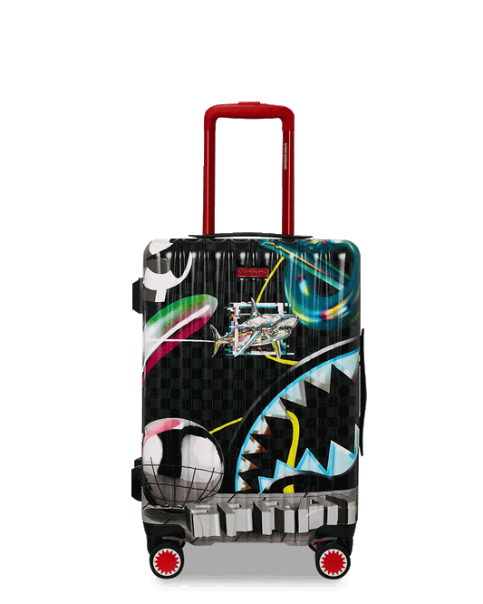 Sprayground Trending | MIND TRIP SHARK DOSE SHARKNAUTICS HARDSHELL CARRY-ON LUGGAGE