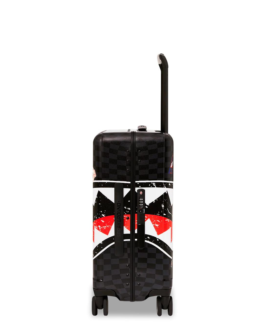 Sprayground Best Seller | GLOBAL MOGUL UNLIMITED MILES SHARKNAUTICS HARDSHELL CARRY-ON LUGGAGE