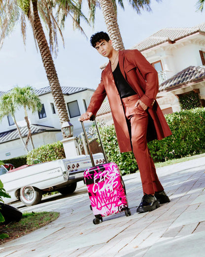 Sprayground Recommended | AFTERGLOW SKYGLOW SHARKNAUTICS HARDSHELL CARRY-ON LUGGAGE