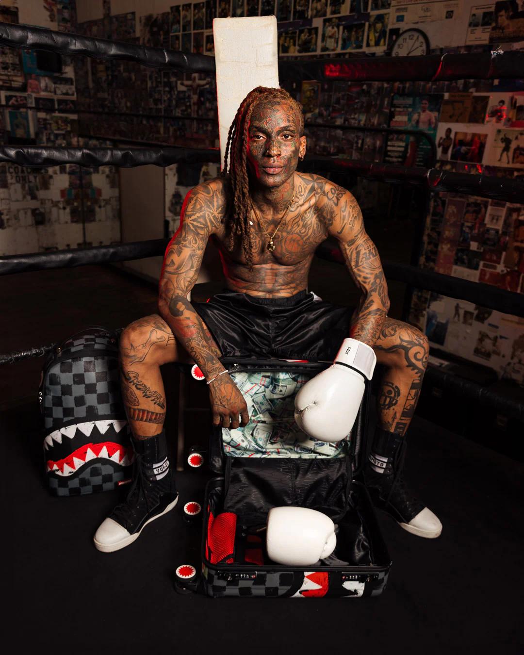 Sprayground Premium | VANQUISH II SHARKNAUTICS HARDSHELL CARRY-ON LUGGAGE