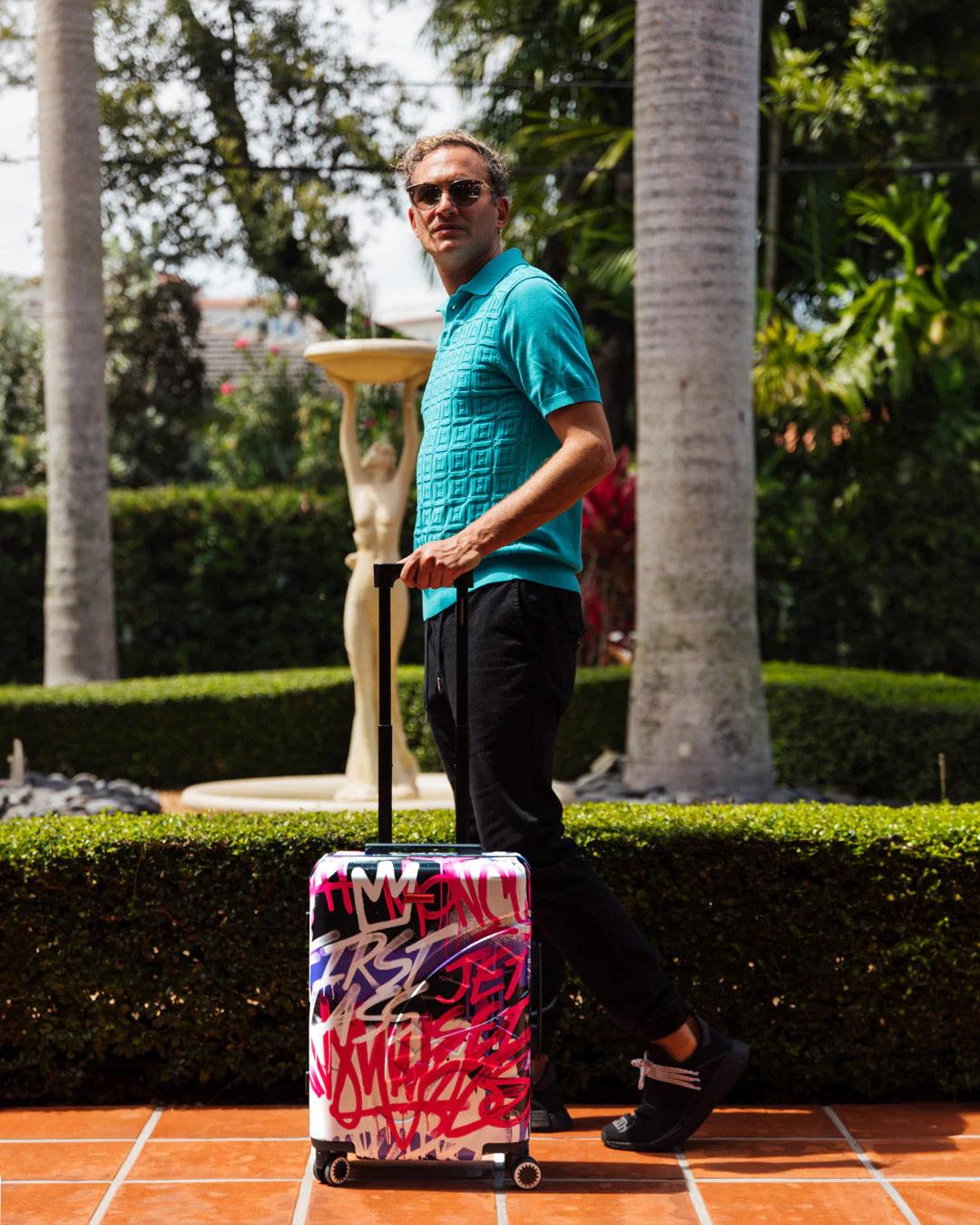 Sprayground New | SHARK ATELIER SHARKNAUTICS HARDSHELL CARRY-ON LUGGAGE