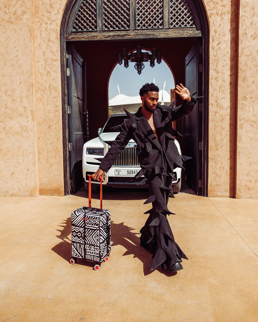 Sprayground Featured | A.I.8 AFRICAN INTELLIGENCE - ORIGIN STORY SHARKNAUTICS HARDSHELL CARRY