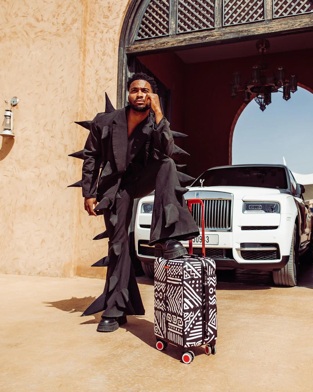 Sprayground Featured | A.I.8 AFRICAN INTELLIGENCE - ORIGIN STORY SHARKNAUTICS HARDSHELL CARRY