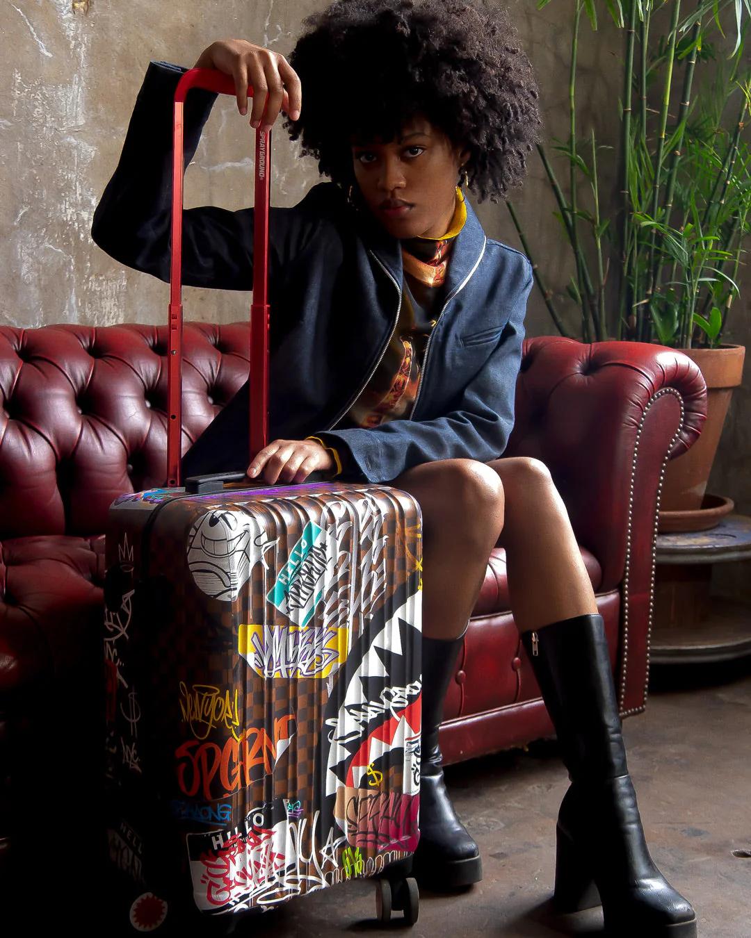 Sprayground Trending | SHARKS IN PARIS THE RIZZ SHARKNAUTICS HARDSHELL CARRY-ON LUGGAGE