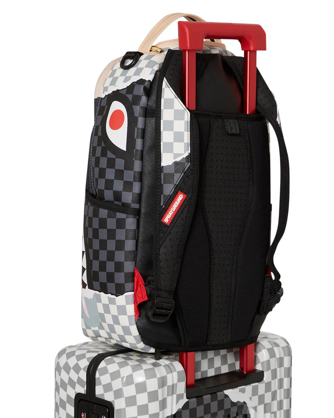 Sprayground Recommended | UNSTOPPABLE ENDEAVORS SHARKNAUTICS HARDSHELL CARRY-ON LUGGAGE