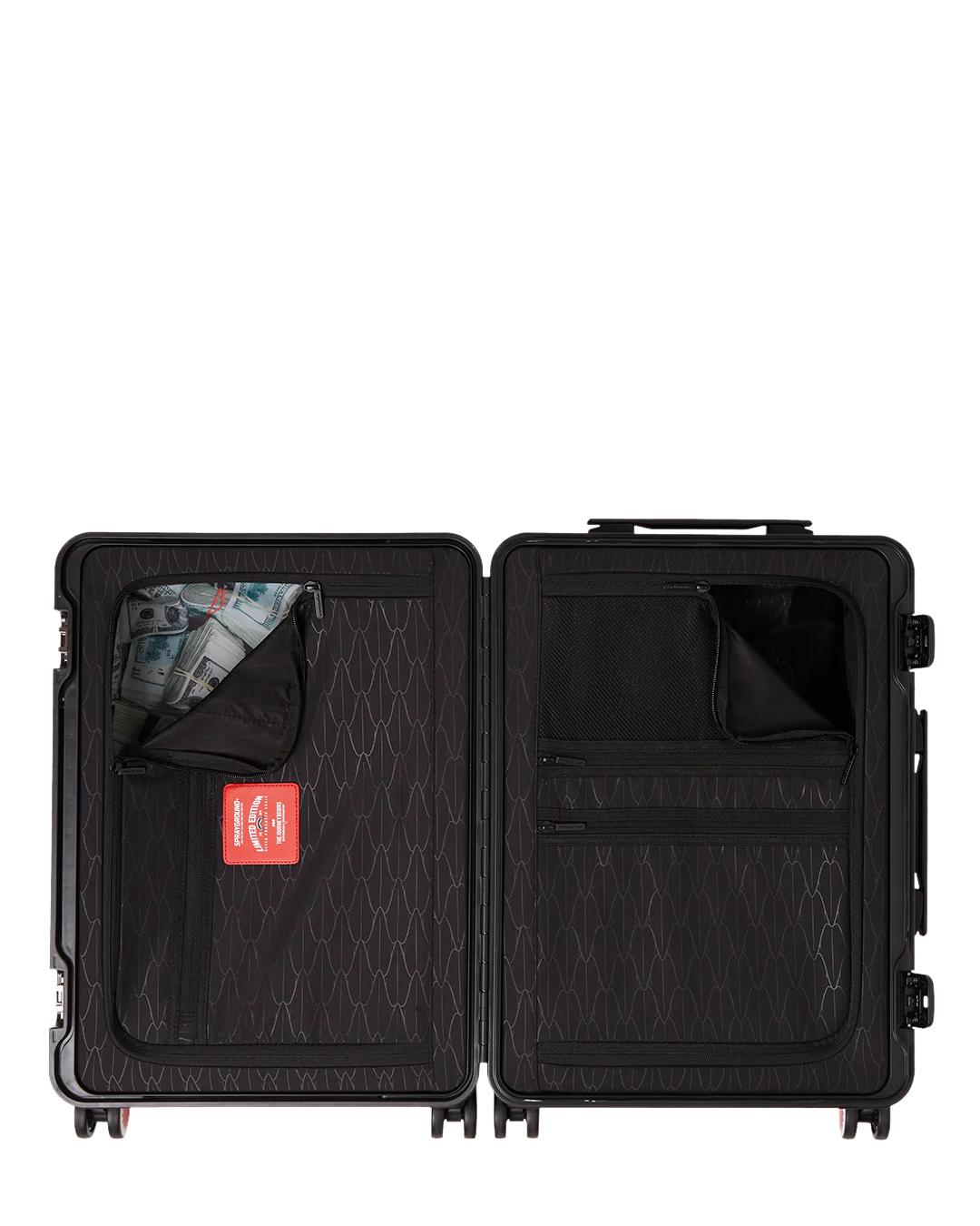 Sprayground Recommended | UNSTOPPABLE ENDEAVORS SHARKNAUTICS HARDSHELL CARRY-ON LUGGAGE