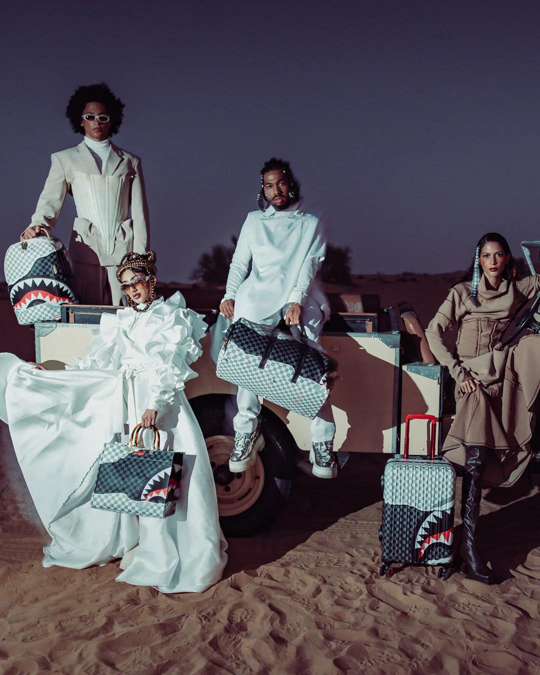 Sprayground Recommended | UNSTOPPABLE ENDEAVORS SHARKNAUTICS HARDSHELL CARRY-ON LUGGAGE