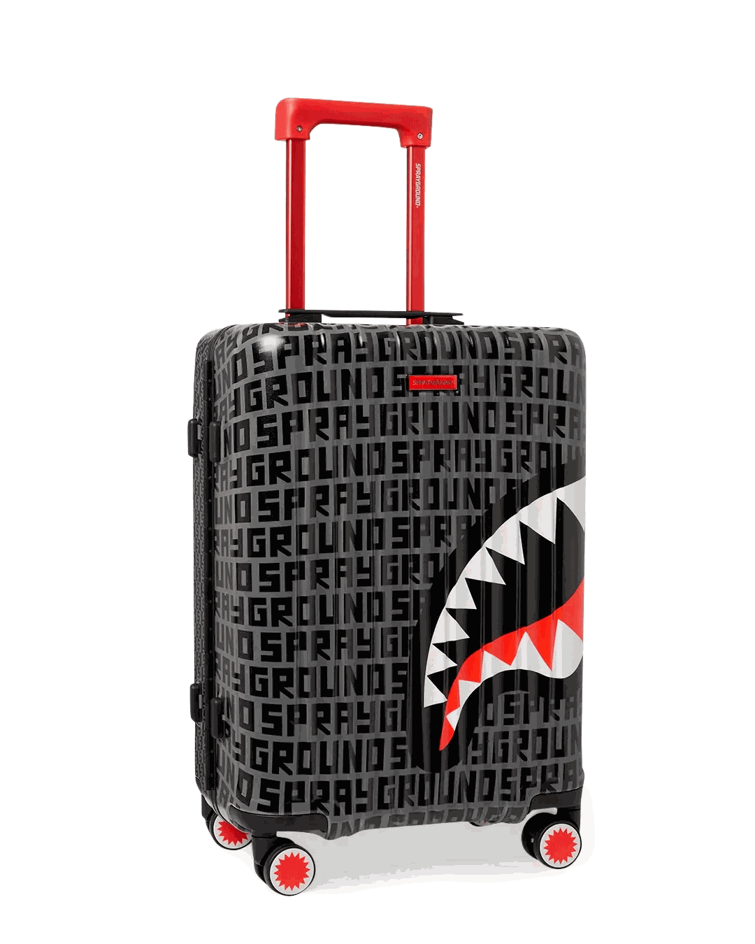Sprayground Exclusive | SHARKFINITY STEALTH PILOT SHARKNAUTICS HARDSHELL CARRY-ON LUGGAGE