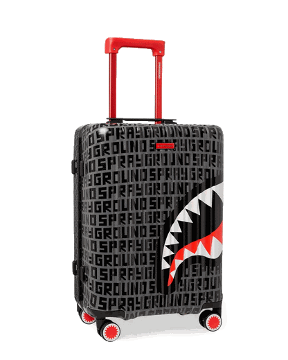 Sprayground Exclusive | SHARKFINITY STEALTH PILOT SHARKNAUTICS HARDSHELL CARRY-ON LUGGAGE