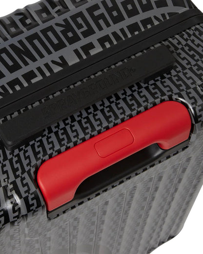 Sprayground Exclusive | SHARKFINITY STEALTH PILOT SHARKNAUTICS HARDSHELL CARRY-ON LUGGAGE