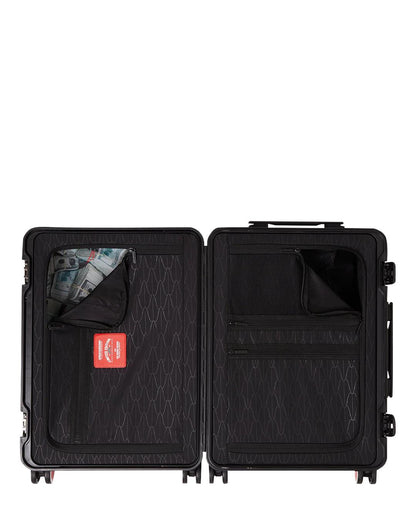 Sprayground Exclusive | SHARKFINITY STEALTH PILOT SHARKNAUTICS HARDSHELL CARRY-ON LUGGAGE
