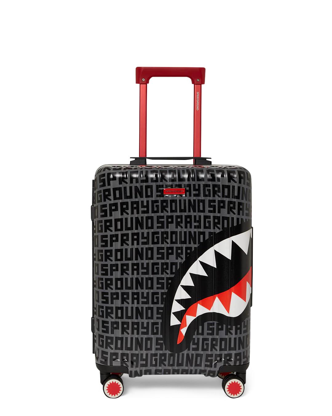 Sprayground Exclusive | SHARKFINITY STEALTH PILOT SHARKNAUTICS HARDSHELL CARRY-ON LUGGAGE