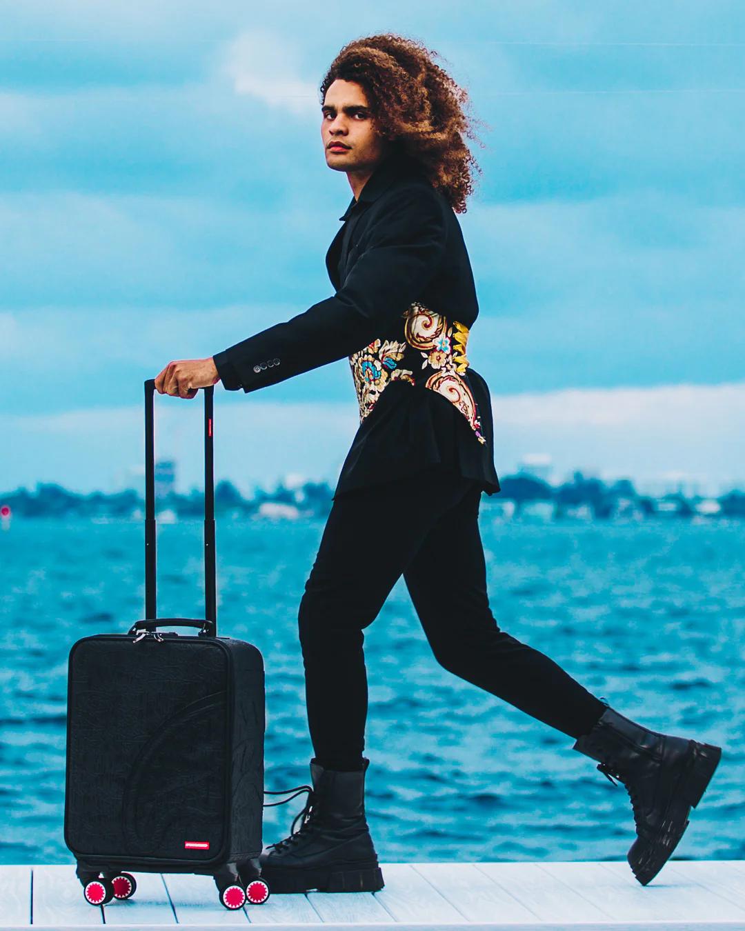 Sprayground Signature | NIGHTFLIGHT G800 JETSETTER CARRY-ON LUGGAGE
