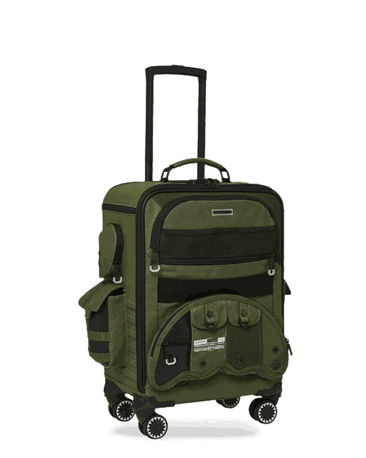 Sprayground Essential | SPECIAL OPS OPERATION SUCCE$$ JETSETTER CARRY-ON LUGGAGE