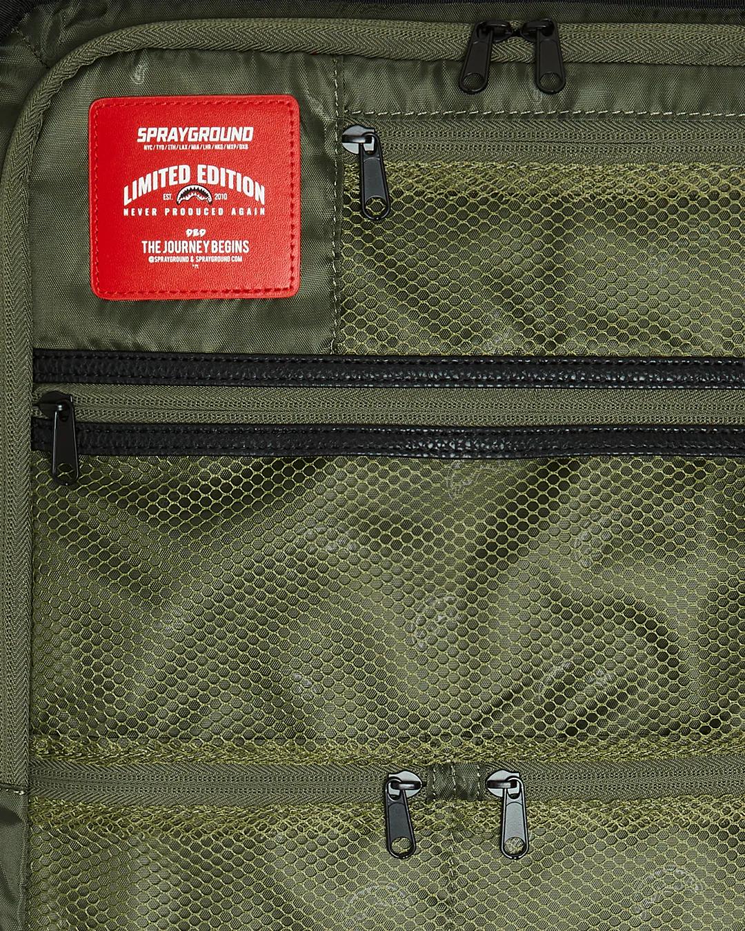 Sprayground Essential | SPECIAL OPS OPERATION SUCCE$$ JETSETTER CARRY-ON LUGGAGE