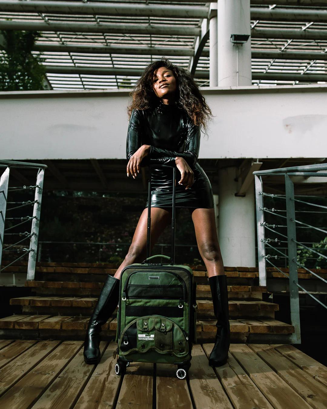 Sprayground Essential | SPECIAL OPS OPERATION SUCCE$$ JETSETTER CARRY-ON LUGGAGE