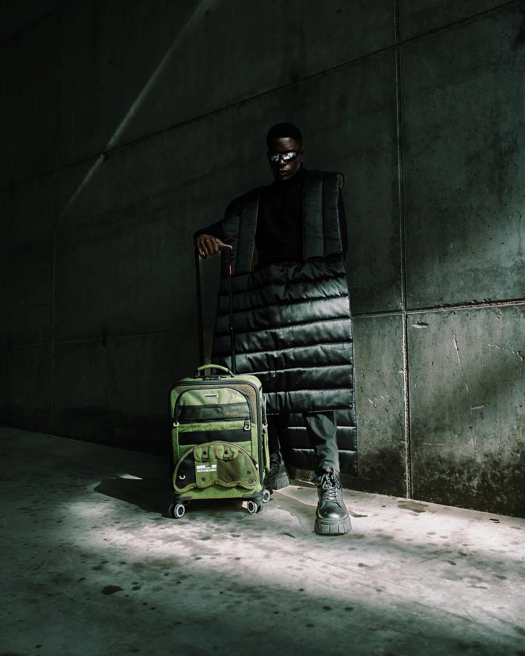 Sprayground Essential | SPECIAL OPS OPERATION SUCCE$$ JETSETTER CARRY-ON LUGGAGE