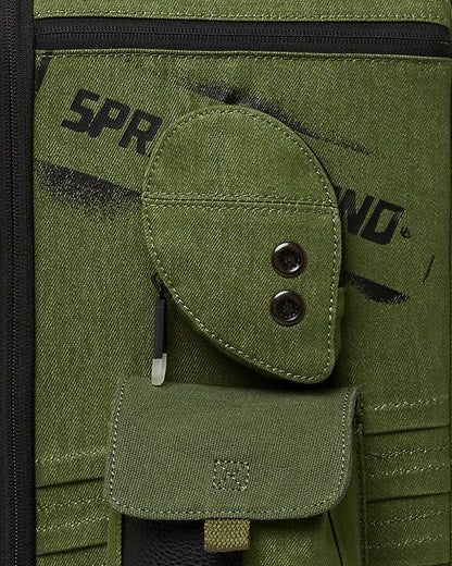 Sprayground Essential | SPECIAL OPS OPERATION SUCCE$$ JETSETTER CARRY-ON LUGGAGE