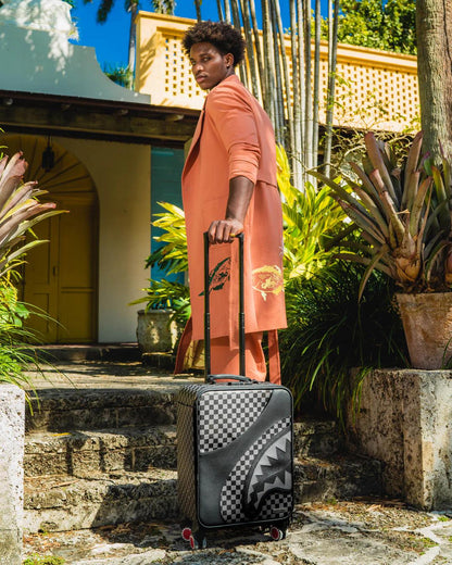 Sprayground Premium | RACEWAY SHADOW PHANTOM JETSETTER CARRY-ON LUGGAGE