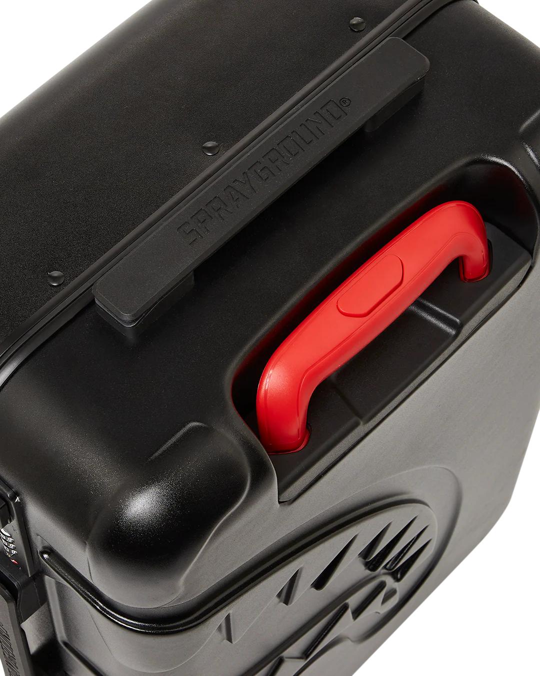 Sprayground Featured | MOLDED SHARKITECTURE BLACK HARDSHELL CARRY-ON LUGGAGE
