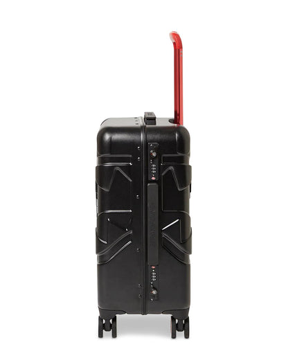Sprayground Featured | MOLDED SHARKITECTURE BLACK HARDSHELL CARRY-ON LUGGAGE