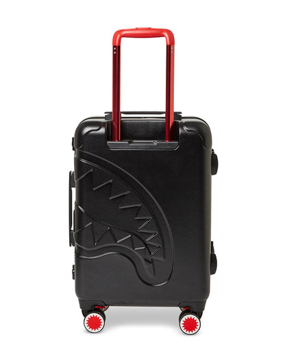 Sprayground Featured | MOLDED SHARKITECTURE BLACK HARDSHELL CARRY-ON LUGGAGE